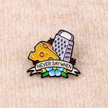Cute Enamel Pin Lapel Pins Badges On Backpack Women's Brooch Clothes Gift Jewelry Fashion Accessories - Black - View 8