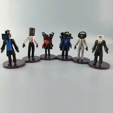 Tendencia12pzsjuguetes Toilet Tv Man Muñecos Figuras Regalo Para Niño 12Calidad premium - 1 - Ver 5