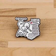 Lapel Enamel Pins And Brooches Badge Pins For Backpacks Bags Backpack Cool Decoration Friend For Gifts - Multicolor - View 5