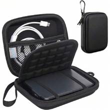 Estuche PortáTil para Disco Duro Externo para Western Digital WD My Passport Ultra WD Elements 1 2 3 4 5tb Bolsa De Viaje De Almacenamiento De Disco Duro A Prueba De Golpes De 2,5",Negro,36735401 - Champán - Ver 1