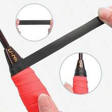 12 Piezas Overgrip Padel y Tenis, Grip Raqueta Tenis, Absorbente de Sudor, Antideslizante, Agarre Reforzado, para Raquetas de Tenis, Pádel, Bádminton y Squash - Rojo - Ver 7
