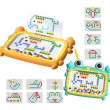 TendenciaGrande Tablero De Dibujo Magnético De Punto A Punto NiñosCalidad premium - 1 - Ver 7