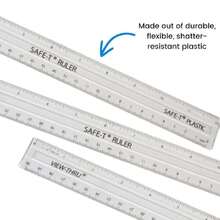 75875 Reglas de plástico transparentes SAFE,37427685 - Multicolor - Ver 2