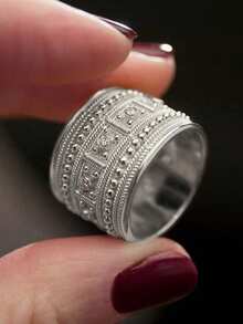 1 pieza Anillo de lujo con circonita cúbica para mujer, regalo del Día de San Valentín, joyería para boda y aniversario - 2# - Ver 14