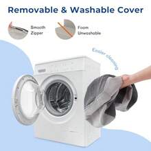 XGHEscalera para Perros pequeños - Escalera Extra Anca 2 en 1 con Cremalleras Apta para sofá y Cama peldaños de Es 35D con e Antideizante Color Gris 4 escalones - GRIS - Ver 7