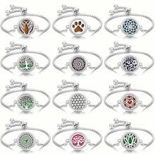 Aromatherapy Products Aromatherapy Essential Oil Diffusing Bracelet Adjustable Fragrance Perfume Essential Oil Diffuser Bracelet Women Men Couples Aromatherapy Diffusing Jewelry - #5+1pcs Pad - View 1