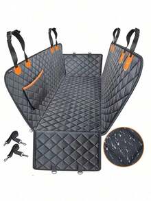 Pet Dog Car Seat Cover 100% Waterproof Seat Cover Hammock Scratch Resistant Soft Rear Seat Cover For Car, Car Pads