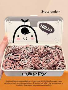 Bộ 60 kẹp tóc chấm bi màu pastel, hộp đầy đủ các kẹp tóc hình ngôi sao màu macaron với các tông màu hồng, tím, vàng nhạt nhẹ nhàng - Thích hợp cho bé gái và phụ nữ, ngọt ngào và lãng mạn, tạo điểm nhấn dễ thương cho kiểu tóc tuổi teen, tuyệt vời cho việc tạo kiểu hàng ngày và làm quà tặng! Kẹp càng cua, kẹp tóc, kẹp cài tóc, phụ kiện đội đầu, phụ kiện tóc cho nữ, ghim cài tóc - Nhiều màu - Xem 23