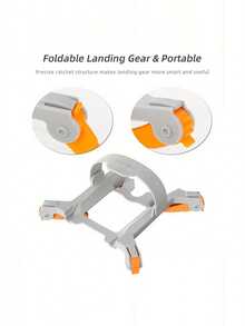 Mini 4 Pro 起落架 - Sunnylife LG700 Spider 可折叠 30mm 加高支腿支架 快速组装 升级保护滑橇 无人机配件（适用于崎岖地形/草地）