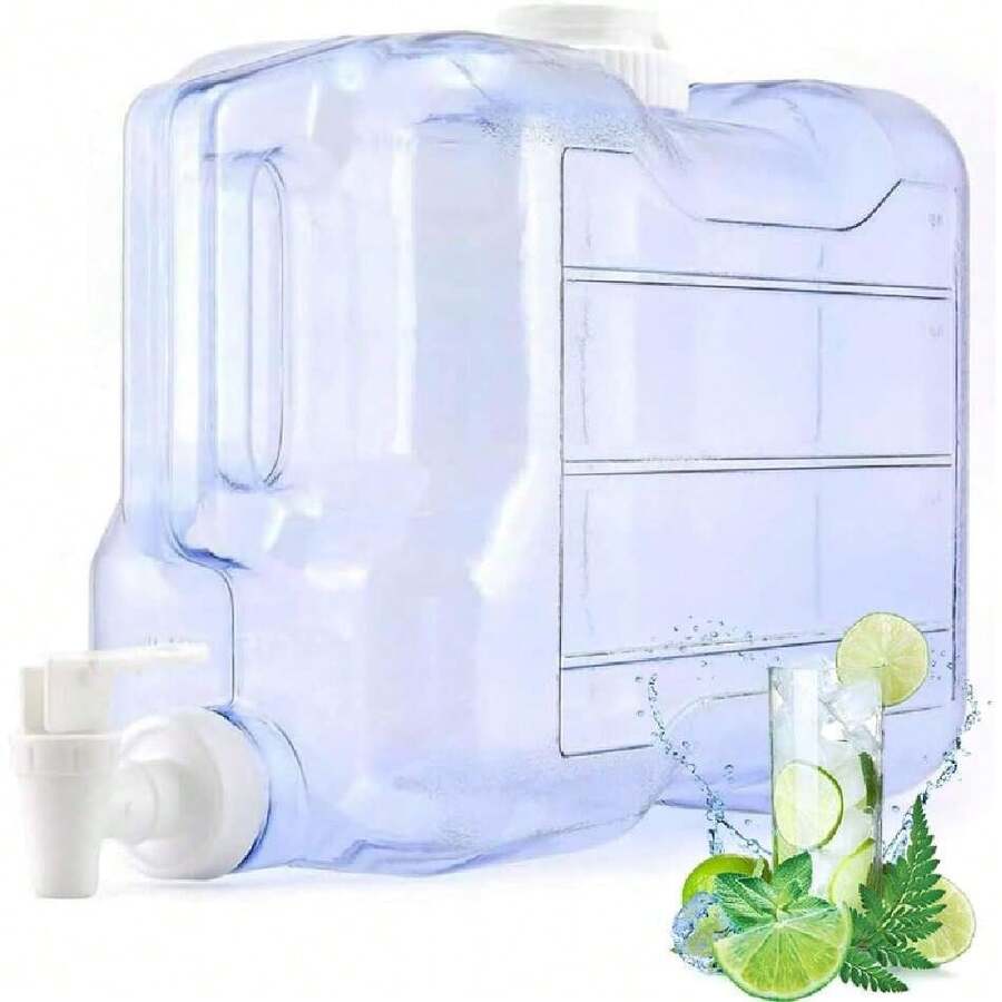 Dispensador de Bebidas (5.7 L), Dispensador de Agua para Refrigerador, Contenedor de Agua, Sin Bpa, Prevenir Fugas y Resistente Al Desgaste, para Fiestas y Uso Diario,37424551 - Multicolor - Ver 1