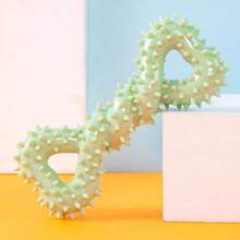 لعبة مضغ عظم مطاطية متينة، مناسبة للكلاب المتوسطة والصغيرة أثناء التسنين، لعبة مضغ للكلاب - متعدد الألوان - مشاهدة 11