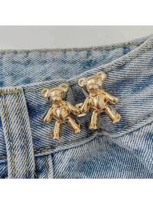 Detachable Waist Cincher For Jeans, Adjustable Waistband Extender With Metal Buckle, Removable Waist Shaper - Multicolor - View 10