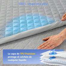 Beyoung Fitted Sheets - Grey - View 5