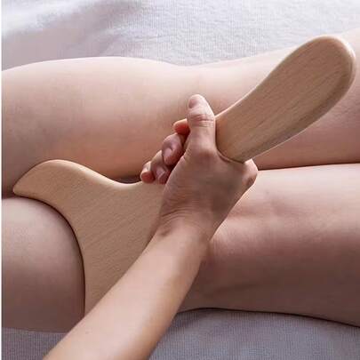 1 pieza Herramienta de masaje de madera, Masajeador de drenaje linfático de madera, Herramienta de moldeado, Herramienta de terapia de madera, para reducir la celulitis, aliviar la tensión muscular, moldear el Body, anti-celulitis, mejor regalo para mujeres, hombres, madres Masajeador corporal Rodillo de masaje Masajeador de espalda Masajeador de celulitis Masaje linfático