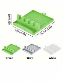 1个4格画笔架，DIY美术画笔收纳架，水彩颜料盘，水彩丙烯油画笔架，学校用品画笔整理架 - 彩色 - 查看 5