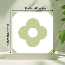 全新易清洁自粘花纹地砖，自粘耐磨加厚防水防滑，适用于翻新和覆盖浴室、厨房和阳台等场所的难看地面。 - 3324 - 查看 4