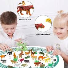 TendenciaJuguete De Modelo De Animal 51 Piezas Con Mapa Y VallaCalidad premium - 1 - Ver 4