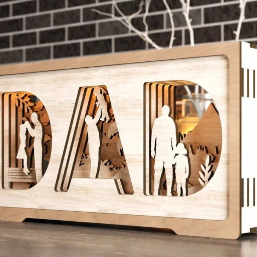 Seasonal Collectible Buildings - Father and Daughter - View 1