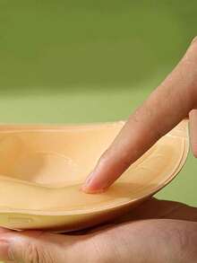 2/1pc Adhesive 3cm Thick Push Up Bra, Backless Strapless Invisible Bra, Reusable Bust Enhancer - Multicolor - View 6