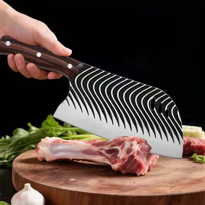 1pieza Cuchillo de Cocina Profesional, Cuchillo Multifuncional Tipo Cinturón Negro, Cuchillo de Cocina Ideal para Cortar Frutas, Cuchillo de Cocina, Cuchillo de Cocina Profesional, Cuchillo de Chef