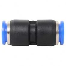 1/2" OD X 60FT Blue PU Air Tube Kit, Industrial Quick Connect Coupler & Plug, Garage Air Compressor Accessories Kit - Blue + Plastic + PU + Steel - View 5