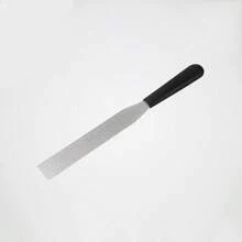 8英寸/10英寸直角抹刀，不锈钢材质，适用于装饰蛋糕和奶油霜，带刻度烘焙抹刀，可用于制作蛋糕和切割糕点，适合节日派对、婚礼、生日和情人节派对等场合。 - 彩色 - 查看 7