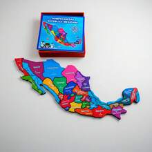 TendenciaRompecabezas Republica Mexicana Madera Juguete DidacticoCalidad premium - 1 - Ver 8