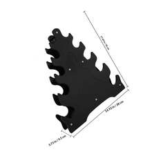 Dumbbell Storage Rack Tree Leaf Design Dumbbell Holder 5-Tier Weight Lifting Dumbbell Storage Stand - Black - View 6