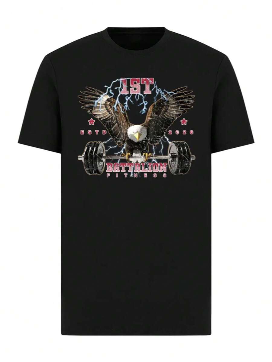 Unisex Short Sleeve T-Shirts4 - màu đen - Xem 1