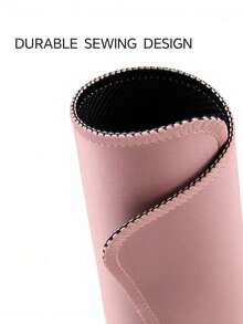 9.45 x 7.87 英寸粉色鼠标垫，时尚可爱，防水材质，防滑橡胶包边，舒适便携，适合家庭打字和办公使用。