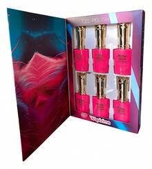 TendenciaSet Range, Wapizima 6pcs Mani & Pedi Ojo de Gato Calidad Premium - Gato neón brillante - Ver 6