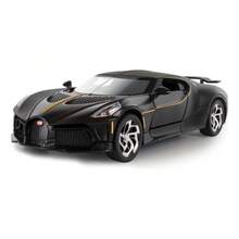 TendenciaCarros De Juguete Colección  Con Luz Sonido Base 1:32Calidad premium - Negro - Ver 9