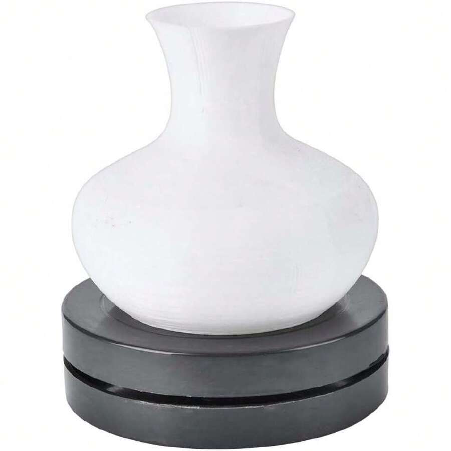 Rueda para esculpir Placa giratoria de plástico Cerámica Accesorios, Accesorios de Herramientas de Escultura de Cerámica para Estudiantes, Diámetro 11,5/17,8 Cm,37362882 - Bronce - Ver 1