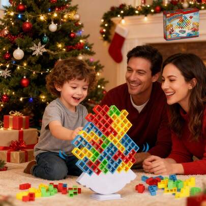 TendenciaJuego De Equilibrio 48 Piezas  Apilable NiñosCalidad premium