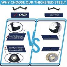 XGKTricep Press Down Bar LAT Pull Down Bar andle Attacment   Macine Ely Build Back Musc Color : Long 19" - como en la foto - Ver 3