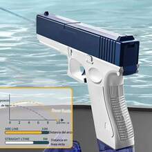 Tendencia2pcs Pistola De Agua Eléctricas Juguete Para Niños Y Adultos AzulCalidad premium - 1 - Ver 9