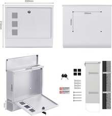 Mailboxes - أبيض - مشاهدة 3