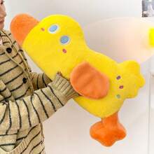 60 Cm Cartoon Plush Pillow Made Of Ultra-Soft Fabric With Fluffy PP-Cotton Filling. Adorable Animal Design With Bright Colors Offers Cozy Support For Sleeping, Lounging, Or Decor. Perfect For Beds, Sofas, Dorms, And Gifts. - 60cm - View 7