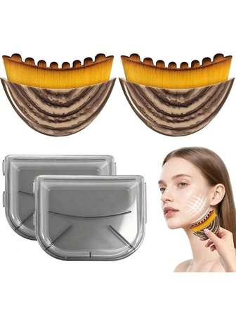 Lymphatic Contouring Face & Body Massage Brush, Lymphatic Drainage Massager, Suitable For Face, Chin And Jawline Shaping, Ergonomic Design, Precise Skin Fit, Portable Beauty Tool (Better Effects With Continuous Use), Beauty, Skincare, Spa, Self-Care, Skincare Tools, Facial Care, Beautician Supplies, Massage, Facial Massage Tool, Facial Roller