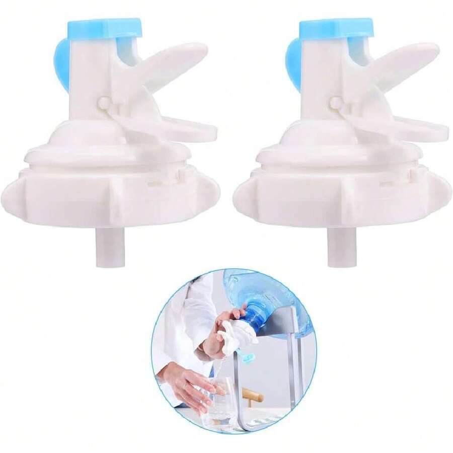 Soporte para Jarra de Agua de 5 Galones, 5 Gallon Water Jug Dispenser Stand, Encimera Antideslizante para Dispensador Agua Botellas 3- Galones con 2 Válvulas Dispensadoras,37424615 - Multicolor - Ver 1