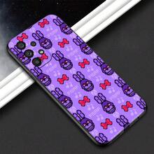 Funda Fnaf Five-nights-At-Freddys compatible con Samsung Galaxy A04s A50 A50s A04 A04e A5 A7 A70 A8 A80 A9 A01 Core, funda de TPU negra, funda compatible con  17 pro max, funda  17 pro, funda  17, funda  16 pro max - 5 - Ver 9