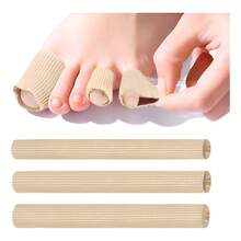 Tendencia3pzs Vendaj Protector Antidesgaste Para Dedos Del Pie O Mano Marrón Claro Cubierta Protectora AntidesgasteCalidad premium - 1 - Ver 1