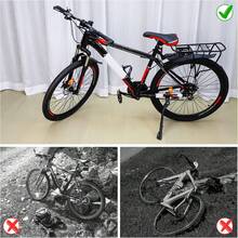 Cyfie Kickstand For 16 18 20 Inch Kids Bicycle, Bike Kickstand Center Mount Adjustable Aluminum Alloy Kick Stands For 16-20 Inch Kids Mountain Bike/Road Bike - Black - View 9