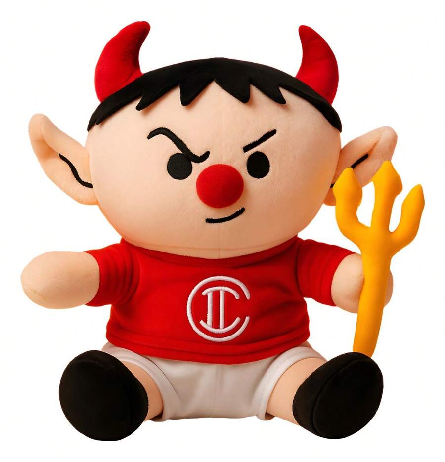 TendenciaPeluche Diablo Rojo Tierno Muñeco Suave Fútbol Toluca Tierno RojoCalidad premium - 1 - Ver 1