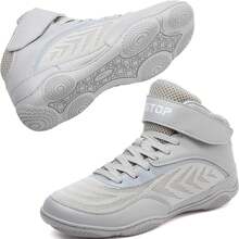 ZIITOP Wrestling Shoes Men Women Boxing Shoe Barefoot Hiking Boots Lightweight Breathable Zero Drop Non Slip - Grey - View 15