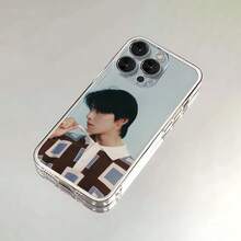 Funda de Teléfono Singer Cha E-Eun Woo para iPhone 17 16 15 14 13 12 11 Ais/Pro/Max/Plus Transparente de Silicona Suave - z1 - Ver 3