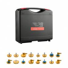 Brake Master Bleeder Kit, 17 Pcs, Professional Brake Bleeder Adapter Set With Complete Kit & Handle, Durable Brake Bleeder Adapter For Brake Fluid Filling Fit For Most New & Old Vehicles - 17 Pcs - View 8