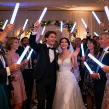 120 Pieces Of Loose Glow Sticks, LED Foam Stick Glow Batons, Party Gifts, 3 Modes, White Flashing, Night Light Party Supplies, Suitable For Parties, Weddings, Birthdays, Concerts, Halloween, Christmas, Mother's Day - 銀白色 - 查看 3
