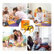 TendenciaPerro Solar Robot Eléctrico Diy Niños Juguetes EducativosCalidad premium - 1 - Ver 2
