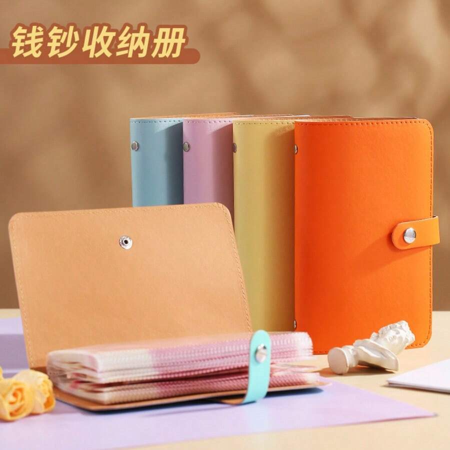 Cash Saving Notebook, Collection Memo Book, Cash Storage Bag, Household Finance Notebook, Money Holder
